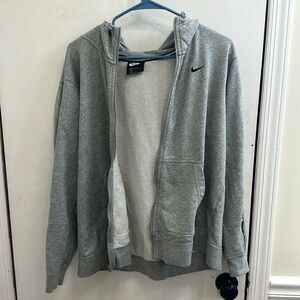 Nike Womens Light Grey Womens Sweater Large Size